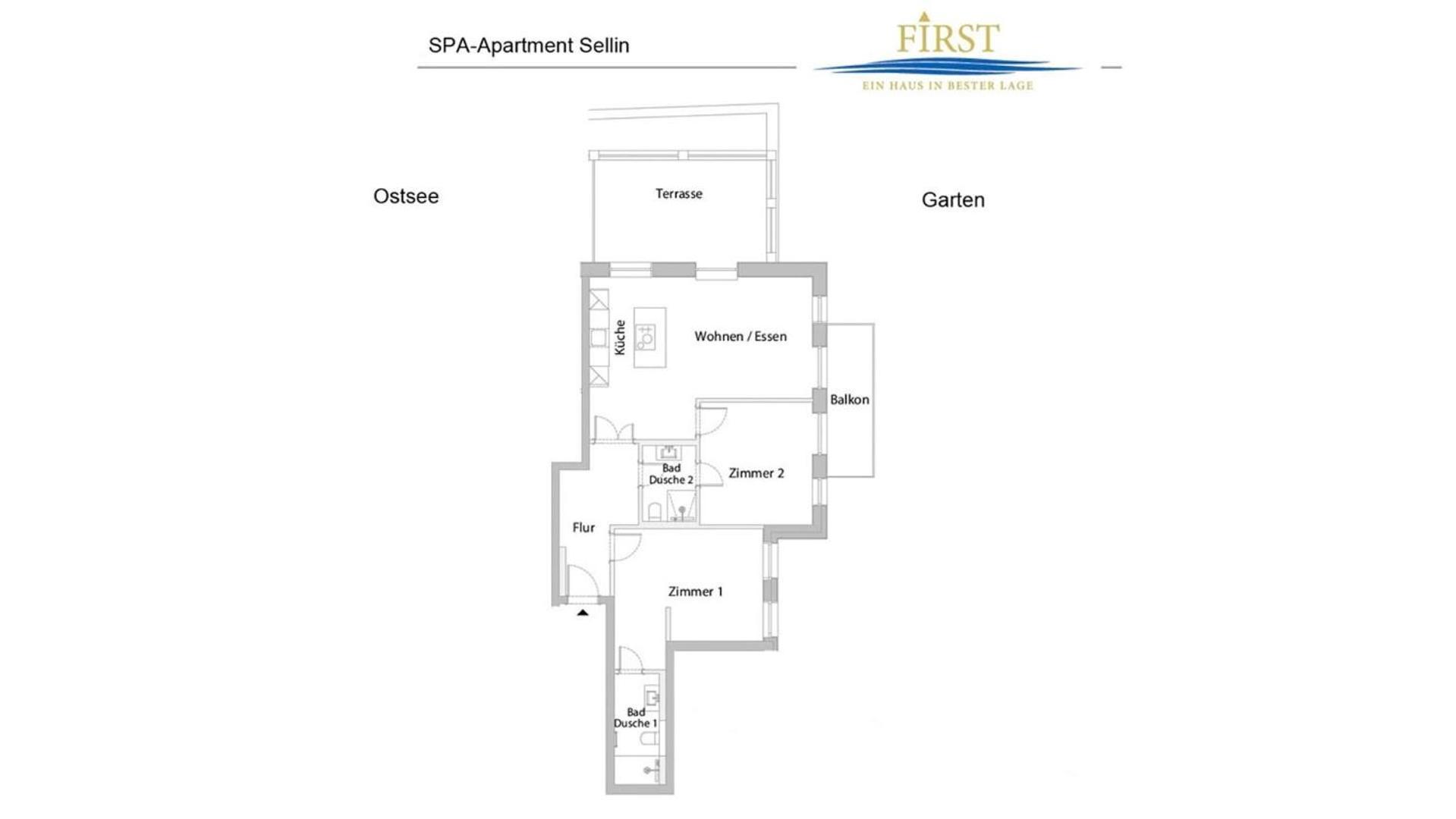 Spa Apartment First Sellin Exterior photo